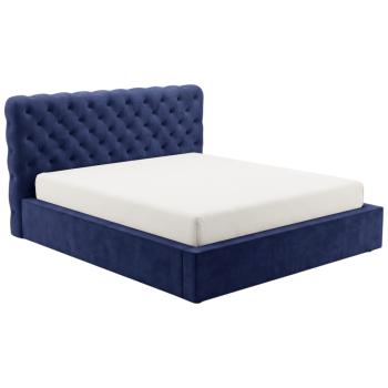 Čalúnená posteľ GAUSS 140x200 magic velvet 2216